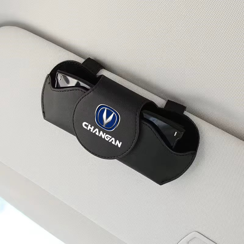 Car Glasses Case Holder Multi-Function Clip for Changan CS75 CS35 CS15 CS95 RAETON CX70 CS55 EADO CX20 CS15EV Alsvin Accessories